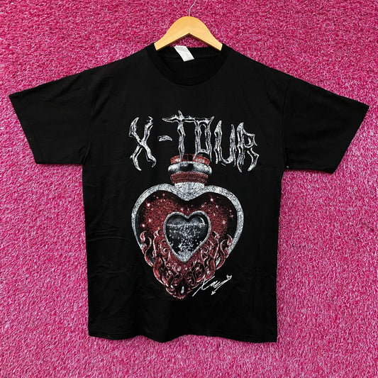 X-Tour Xavi Heart in a Bottle Tshirt size Large