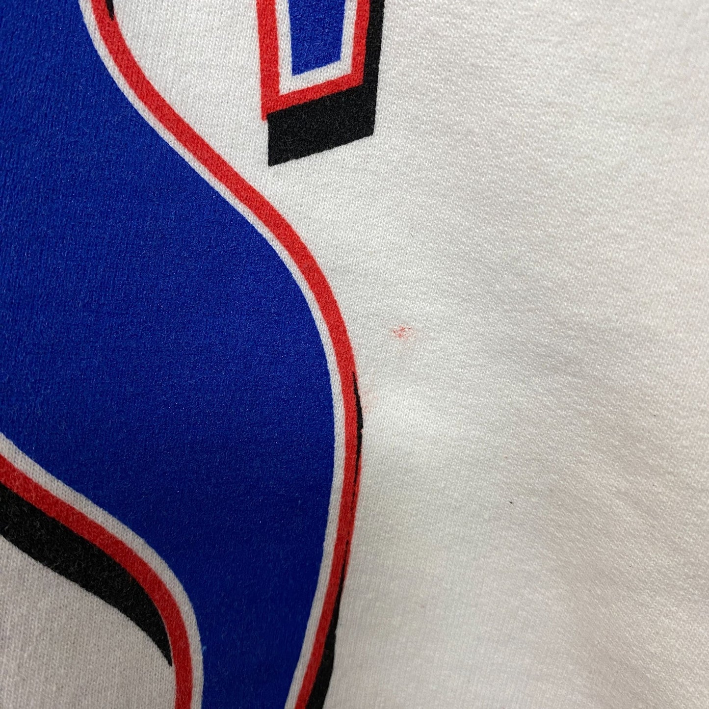 Junk Food Clothing Buffalo Bills Throwback Helmet Logo Sweatshirt Medium