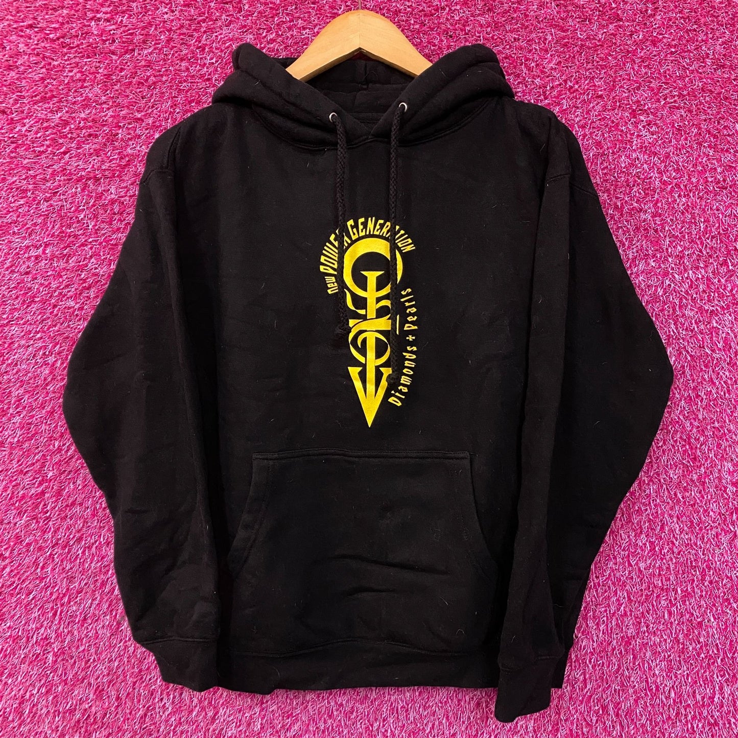 Prince Diamonds and Pearls Paisley Pullover Hoodie Small