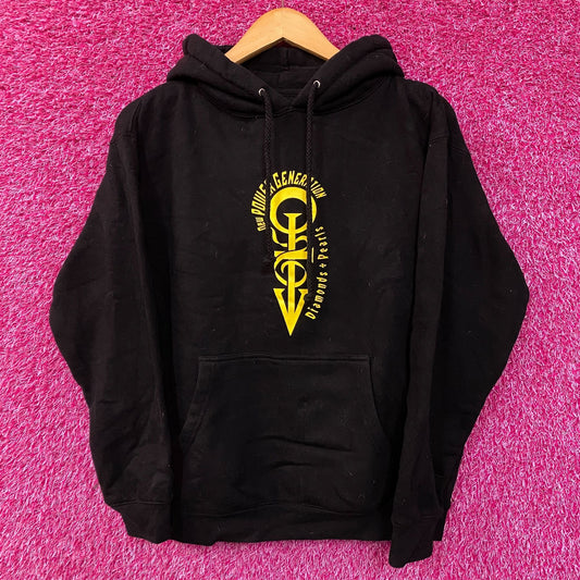 Prince Diamonds and Pearls Paisley Pullover Hoodie Small