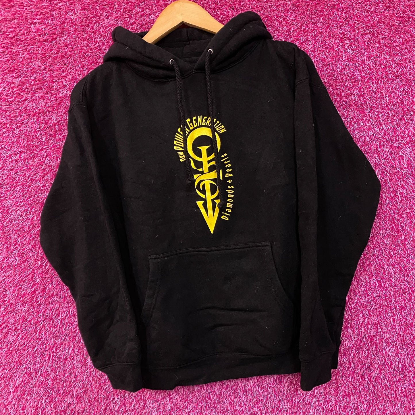 Prince Diamonds and Pearls Paisley Pullover Hoodie Small