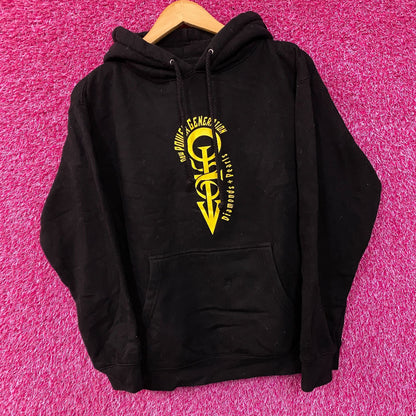 Prince Diamonds and Pearls Paisley Pullover Hoodie Small