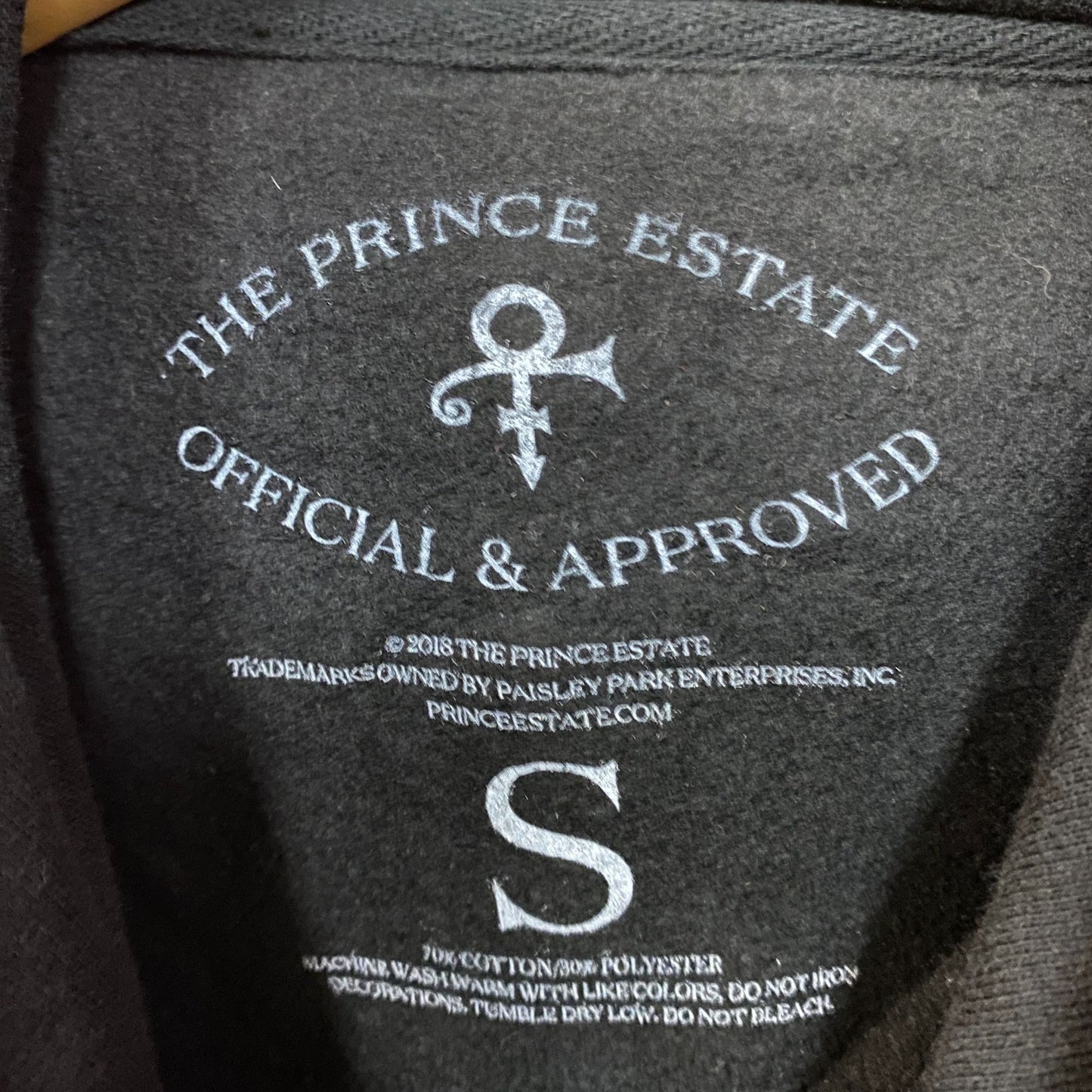 Prince Diamonds and Pearls Paisley Pullover Hoodie Small