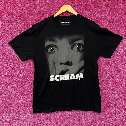 Scream Classic Horror Slasher Film Poster Graphic Design T-Shirt Large