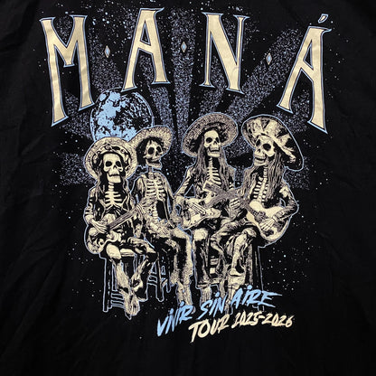 Maná "Vivir Sin Aire" Tour Graphic T-Shirt 3XL