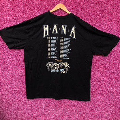 Maná "Vivir Sin Aire" Tour Graphic T-Shirt 3XL