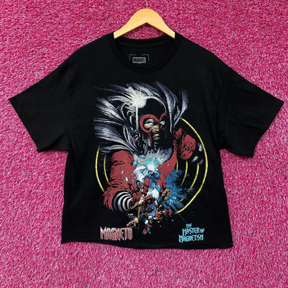 Marvel Magneto The Master Of Magnetism Crop T-Shirt Small