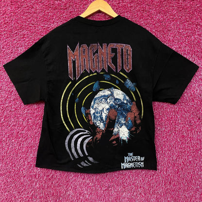 Marvel Magneto The Master Of Magnetism Crop T-Shirt Small