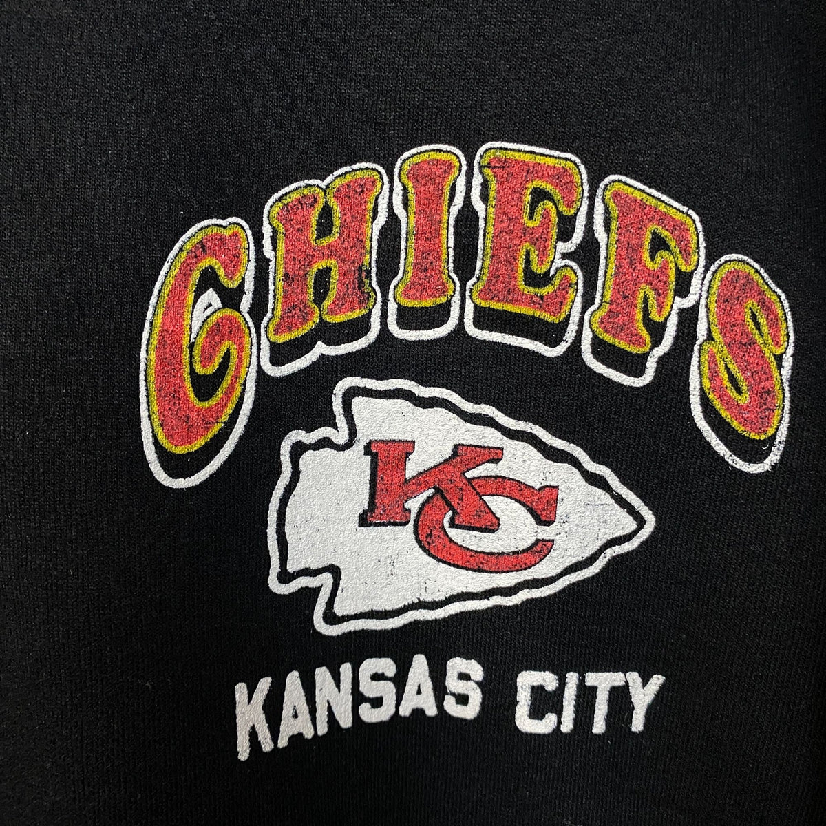 Junk Food Clothing Kansas City Chiefs Crest Logo Zip Up Hoodie XS