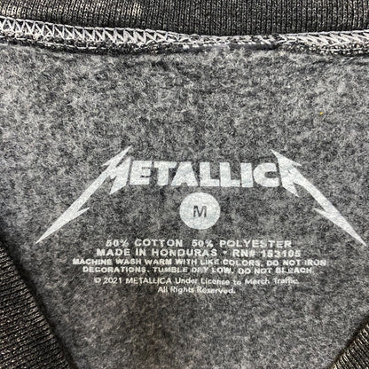 URBAN OUTFITTERS METALLICA 4 DECADES BLACK SWEATSHIRT SIZE MED