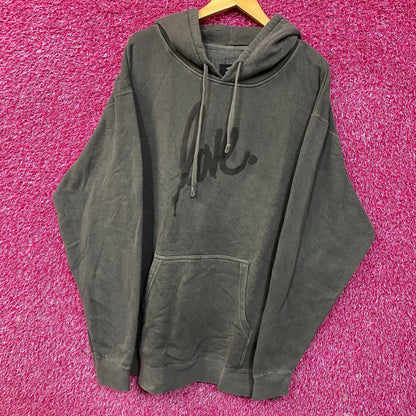 Geedup Love Washed Handstyle Hoodie XXL