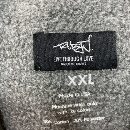 Geedup Love Washed Handstyle Hoodie XXL
