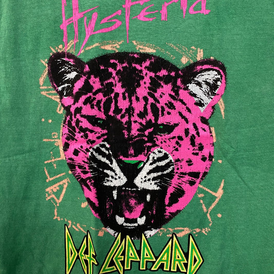 Def Leppard Hysteria Heavy Metal Band T-Shirt Medium