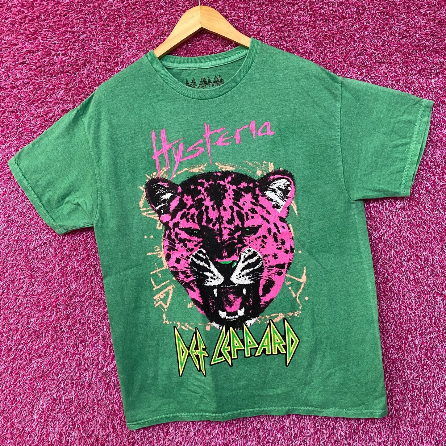 Def Leppard Hysteria Heavy Metal Band T-Shirt Medium