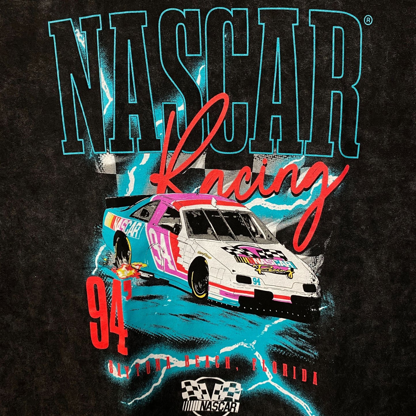 Nascar Racing When Lightning Strikes tshirt size Large
