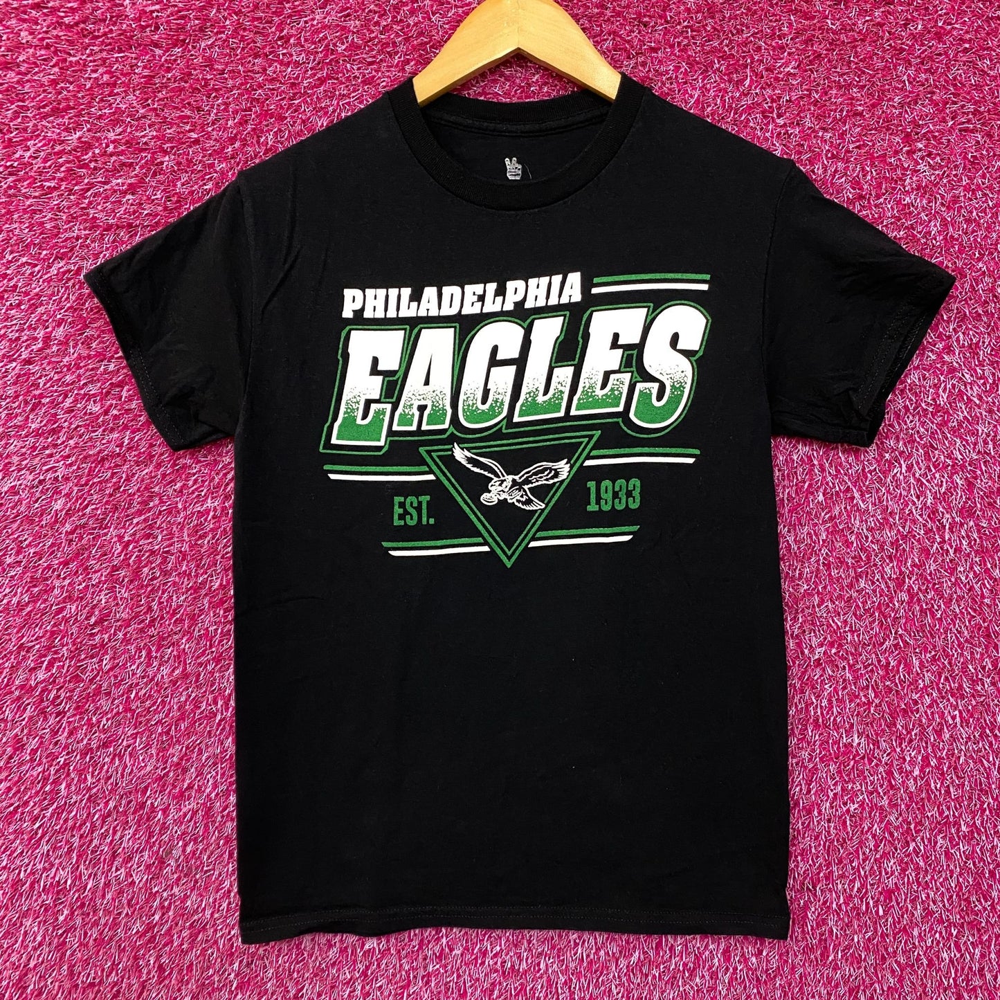 NFL Junk Food Philadelphia Eagles Black Tshirt size XS