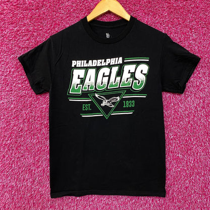 NFL Junk Food Philadelphia Eagles Black Tshirt size XS