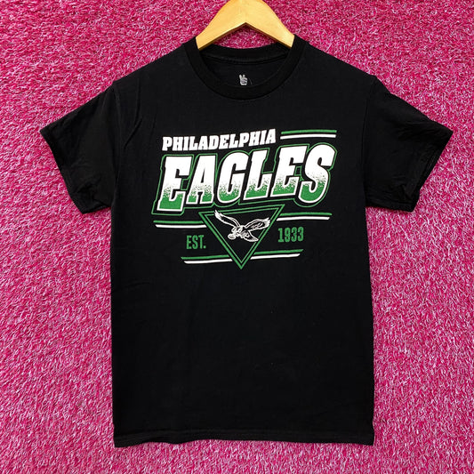 NFL Junk Food Philadelphia Eagles Black Tshirt size XS