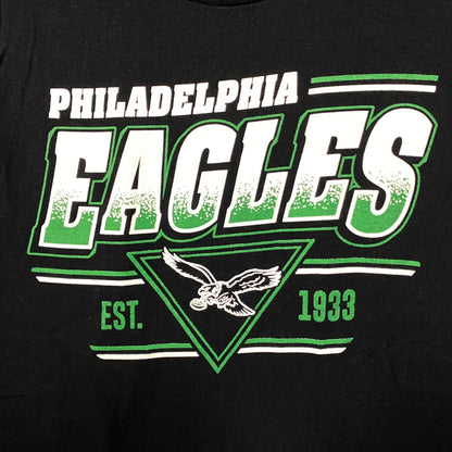 NFL Junk Food Philadelphia Eagles Black Tshirt size XS