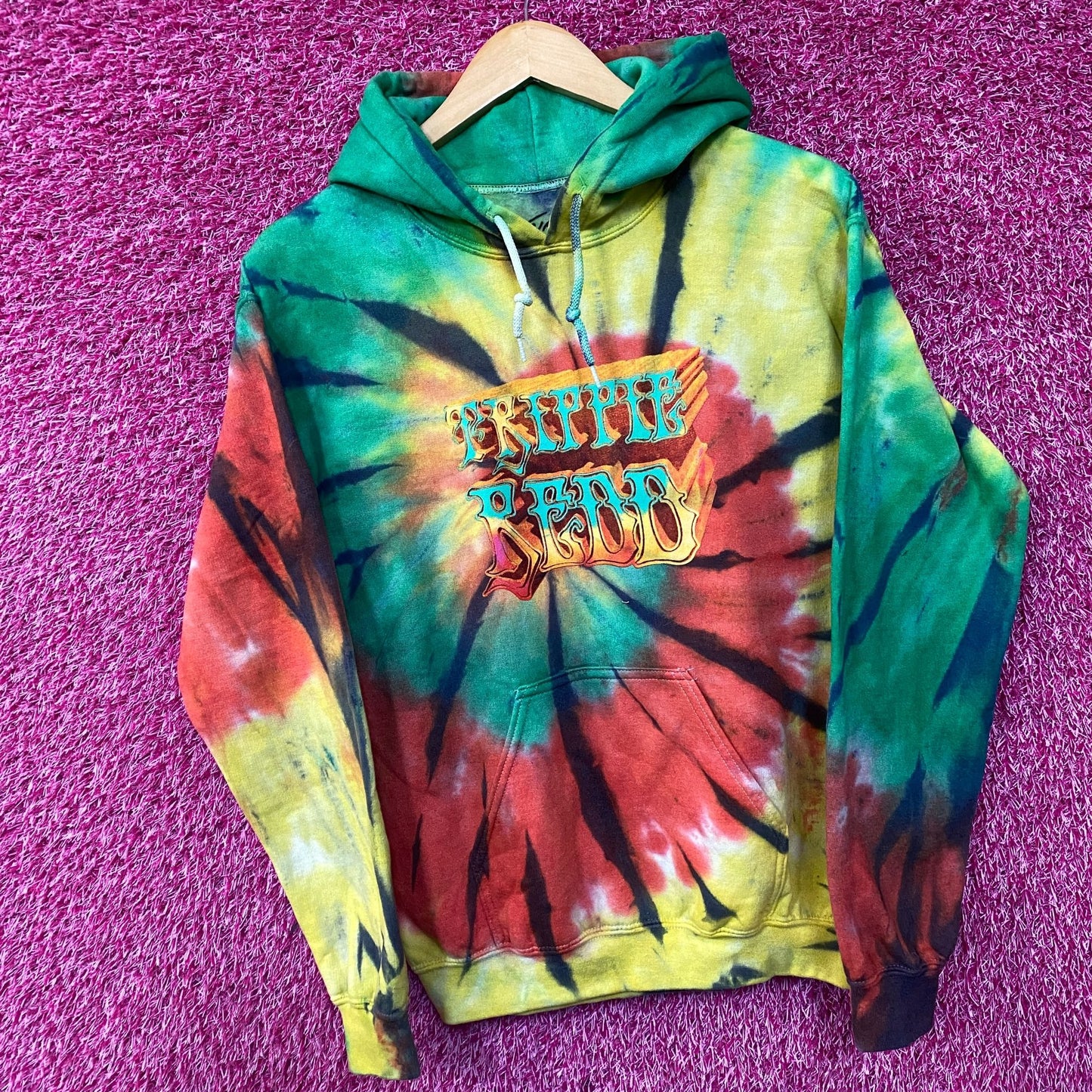 Trippie Redd Trippie Land Tiedye Hoodie size Small