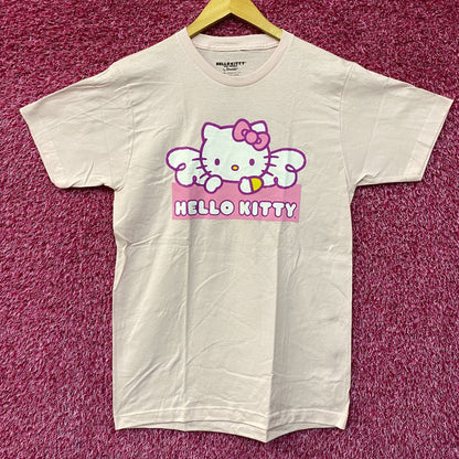 Sanrio Hello Kitty Angel Wings Pink T-Shirt Medium