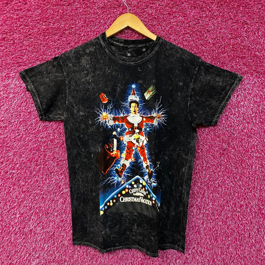 Christmas Vacation Movie Promo Acid Wash Tshirt size medium