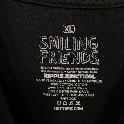Smiling Friends Characters Graphic T-Shirt XL