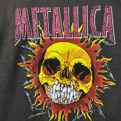 Metallica  Skull Sun Heavy Metal Band T-Shirt XL