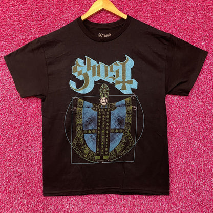 Ghost Papa Emeritus III Vitruvian Man T-Shirt Large