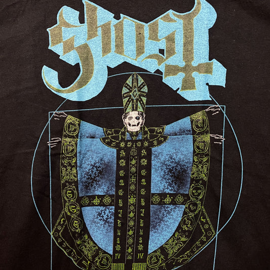Ghost Papa Emeritus III Vitruvian Man T-Shirt Large