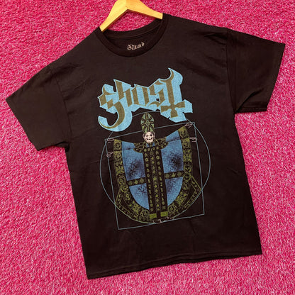 Ghost Papa Emeritus III Vitruvian Man T-Shirt Large