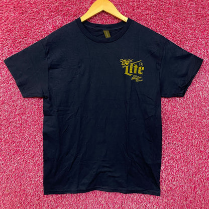 Junk Food Clothing Miller Lite Racks Up Flea Market Tee Medium