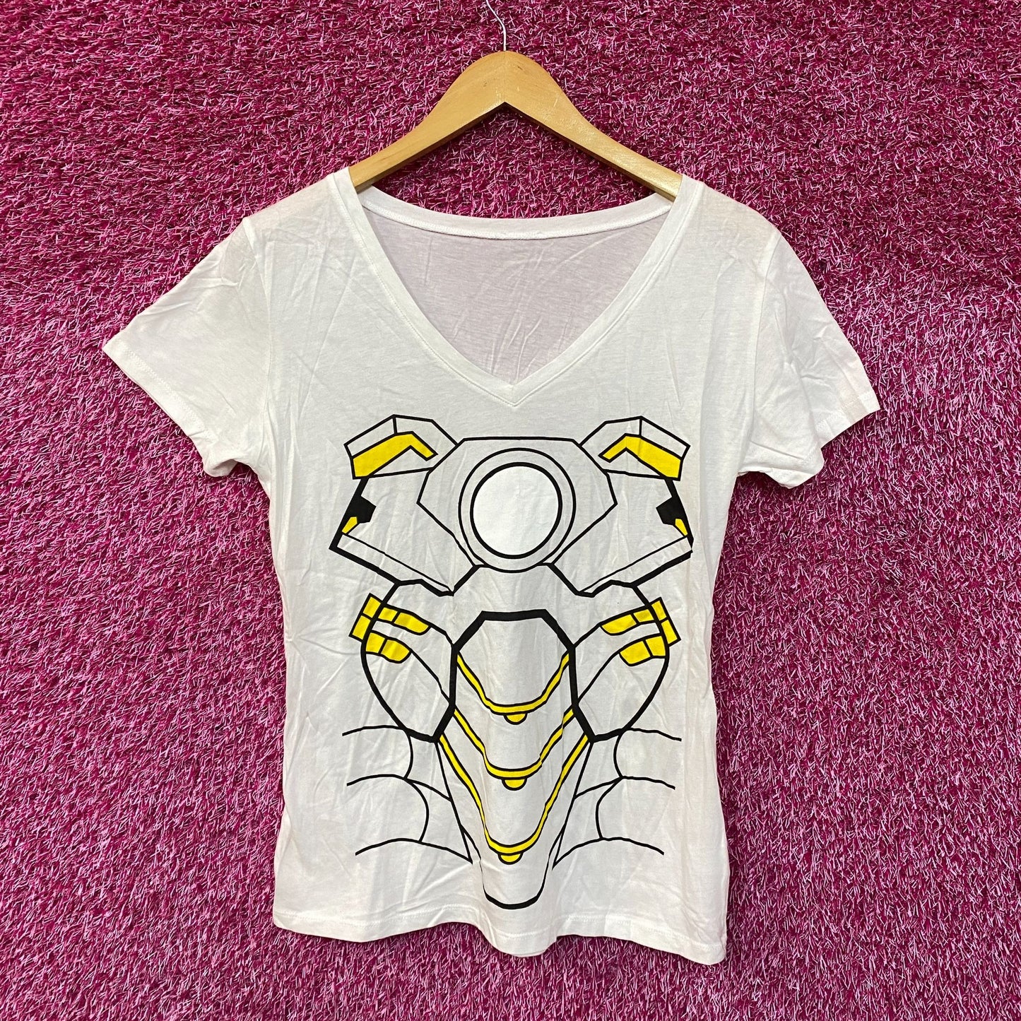 Iron Man Suit Womens Tshirt Size Medium