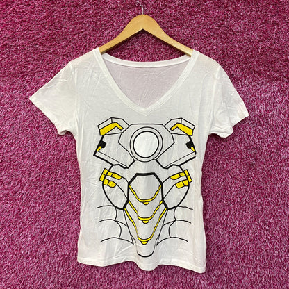 Iron Man Suit Womens Tshirt Size Medium