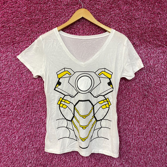 Iron Man Suit Womens Tshirt Size Medium