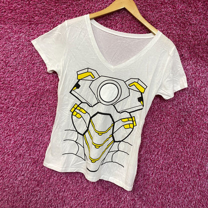 Iron Man Suit Womens Tshirt Size Medium