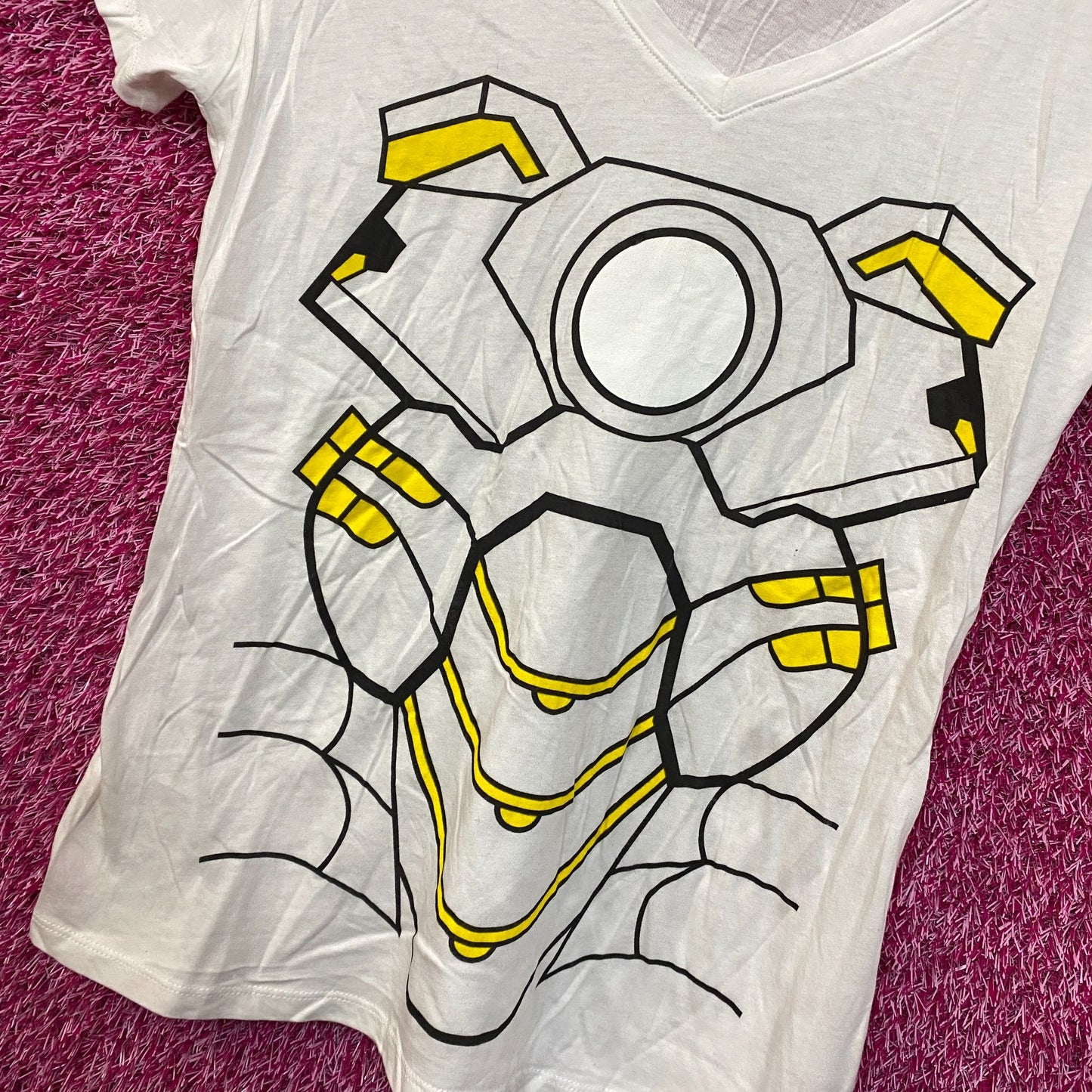 Iron Man Suit Womens Tshirt Size Medium