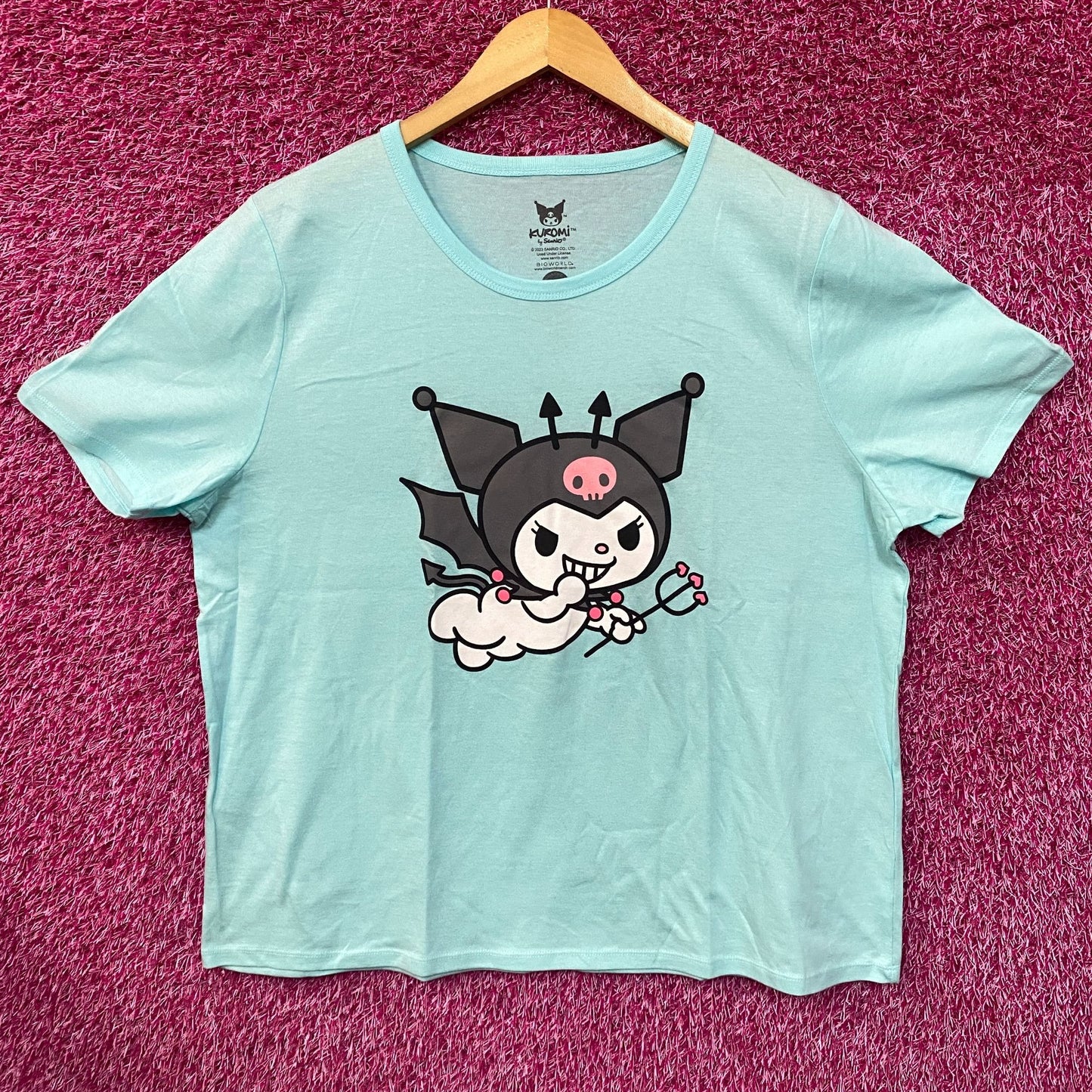 Kuromi Sanrio Graphic Design T-Shirt 2XL