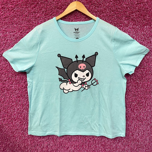 Kuromi Sanrio Graphic Design T-Shirt 2XL