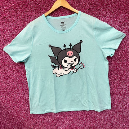 Kuromi Sanrio Graphic Design T-Shirt 2XL