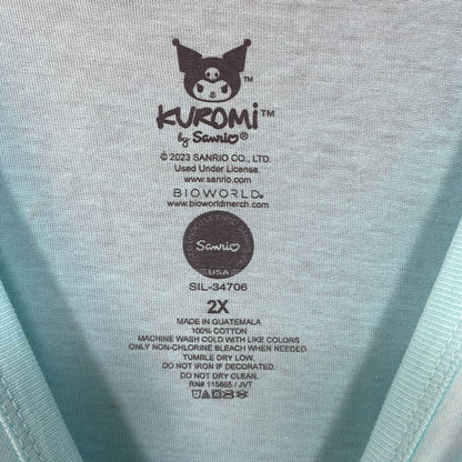 Kuromi Sanrio Graphic Design T-Shirt 2XL