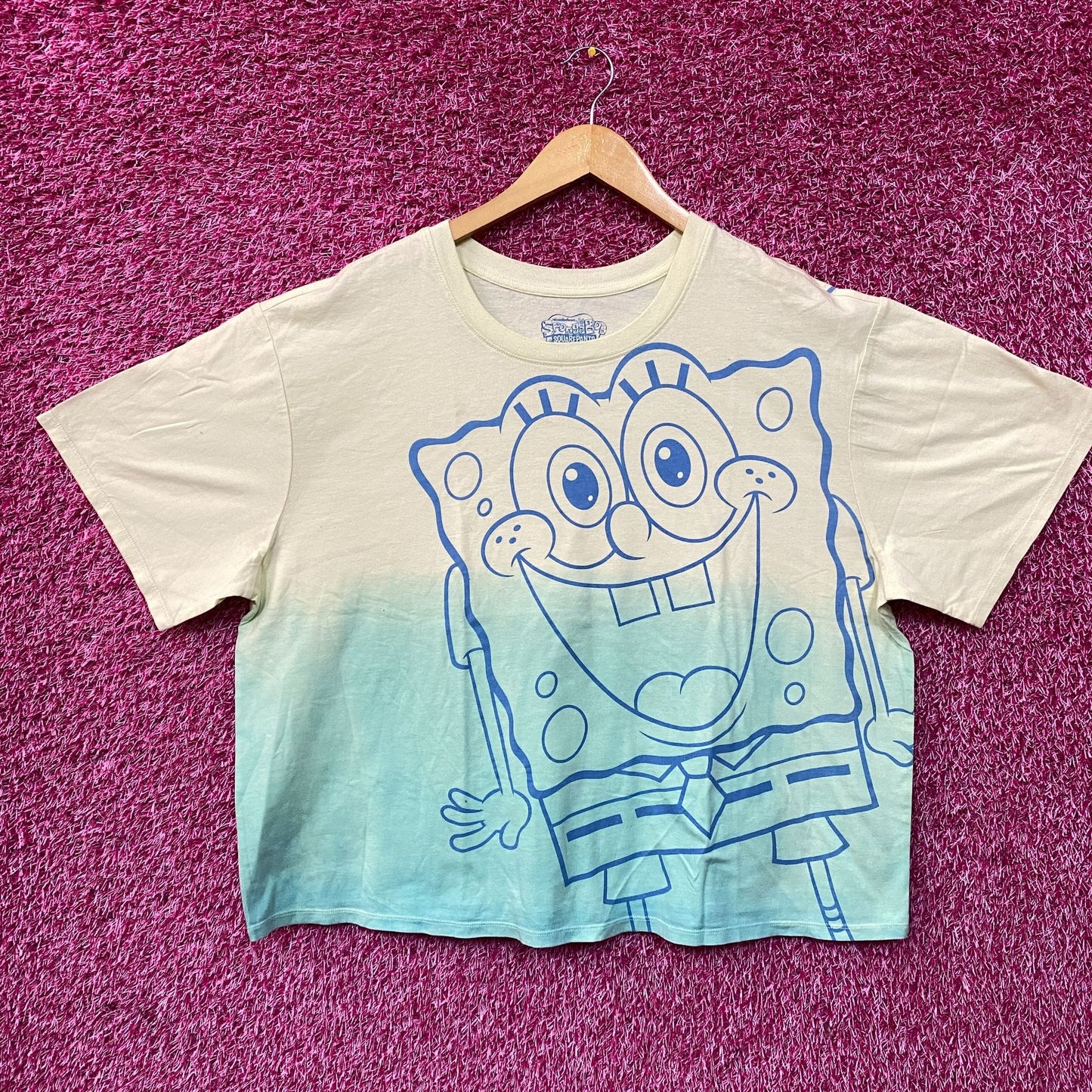 Nickelodeon SpongeBob SquarePants Ombre Blue Croptop 1X