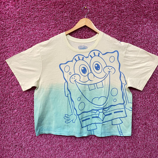 Nickelodeon SpongeBob SquarePants Ombre Blue Croptop 1X