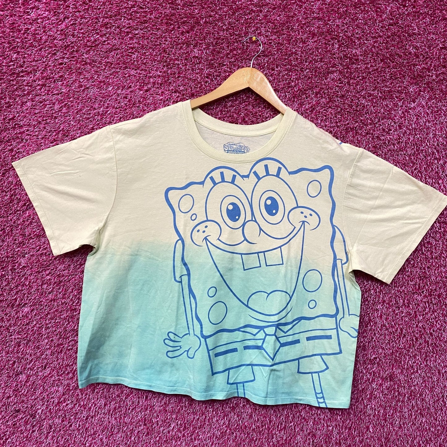 Nickelodeon SpongeBob SquarePants Ombre Blue Croptop 1X