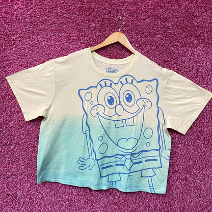 Nickelodeon SpongeBob SquarePants Ombre Blue Croptop 1X