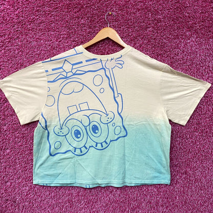 Nickelodeon SpongeBob SquarePants Ombre Blue Croptop 1X