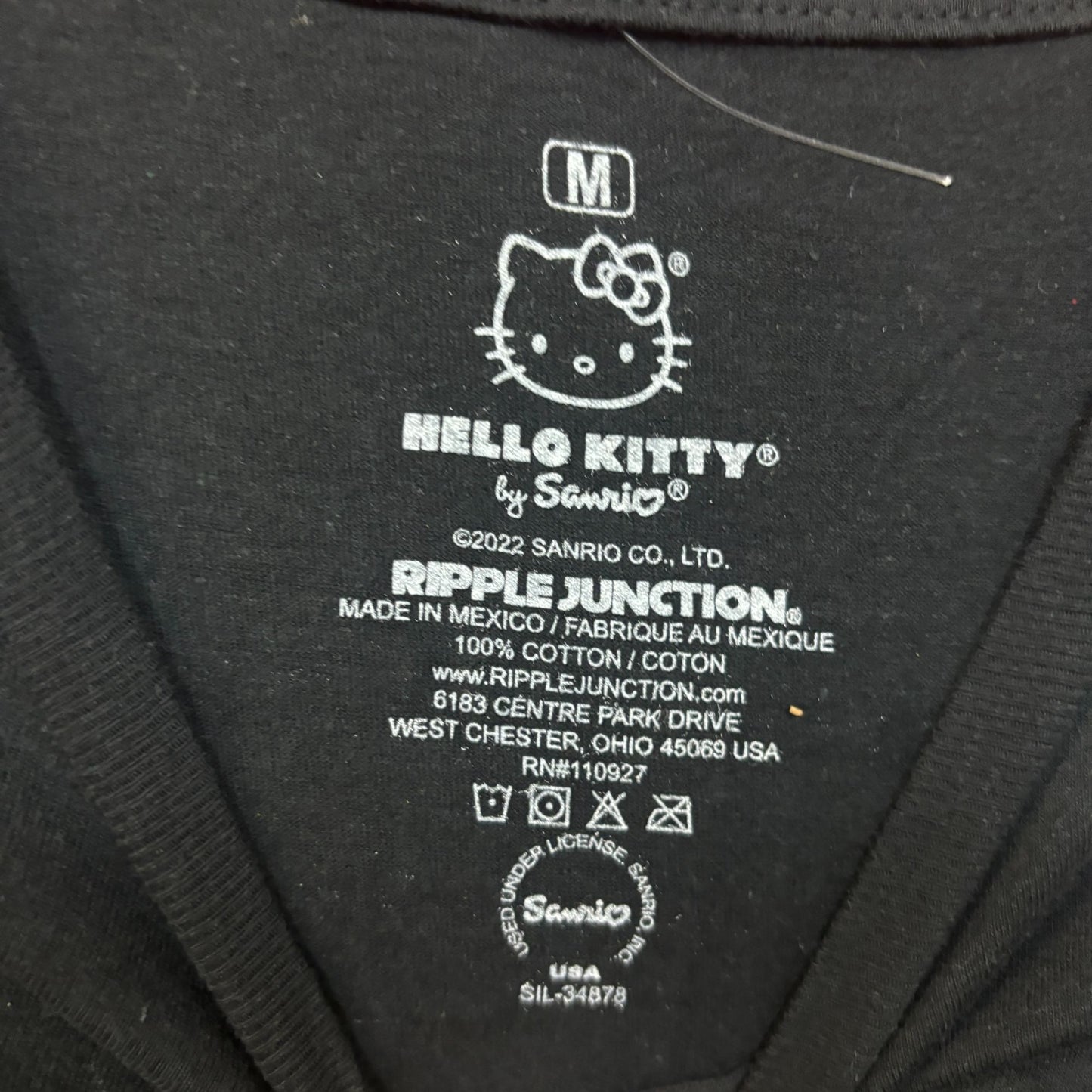 Hello Kitty Neon Arcade game Tshirt size medium