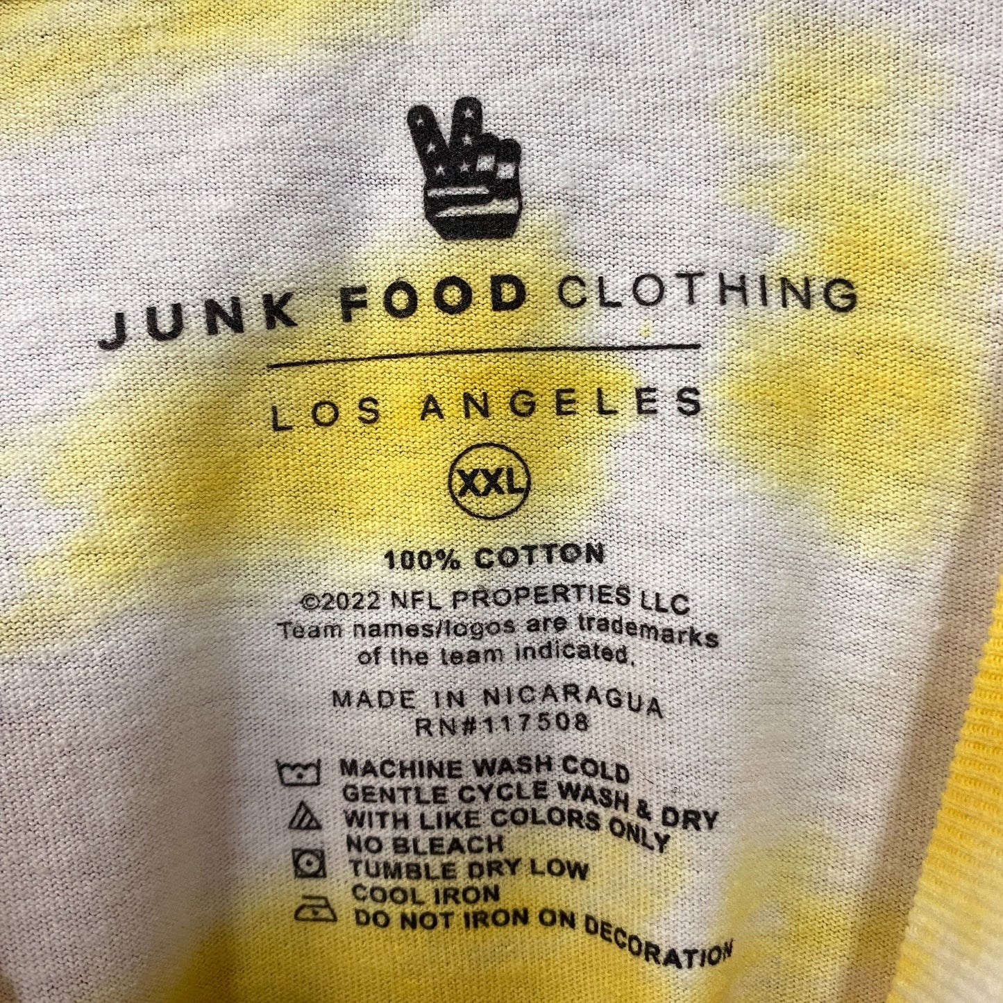 NFL Franchise AFC North Pittsburgh Steelers Tie-Dye long sleeve 2XL