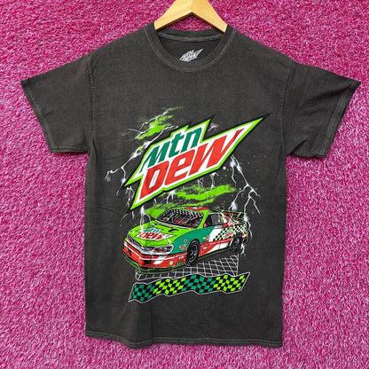 Mountain Dew Dew Lightnin' Racing T-Shirt Small