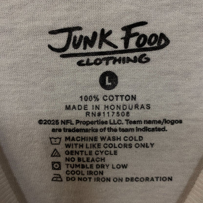 Junk Food Clothing NFL Atlanta Falcons Throwback Helmet Logo T-Shirt XL